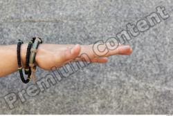 Hand Head Man Woman Casual Jewel Average Chubby Street photo references